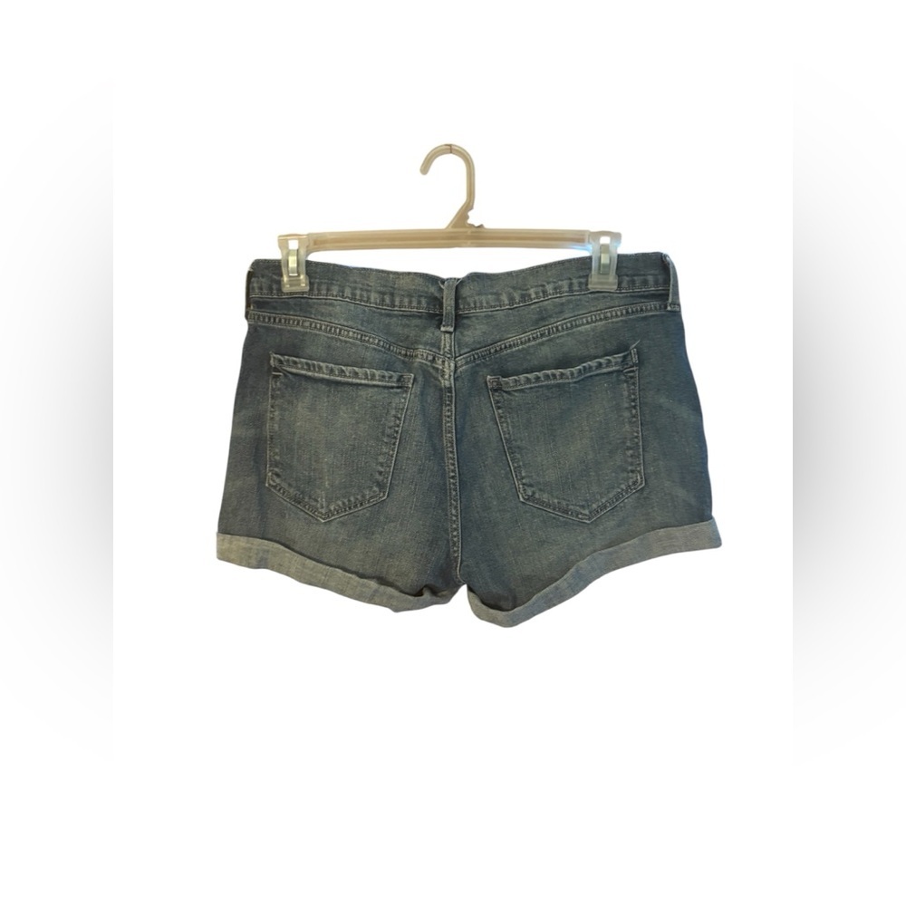 Old Navy Boyfriend Blue Denim Shorts - Picture 2 of 4